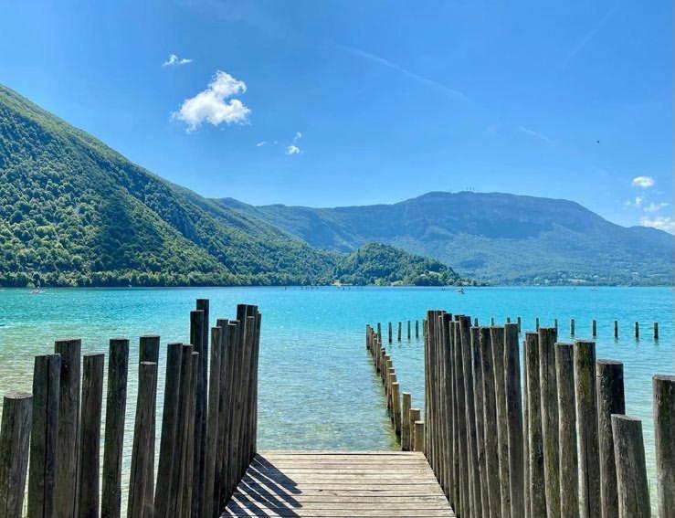 Apartmán La Casa, Acces Terrasse De L'Etablissement Rives  Exteriér fotografie